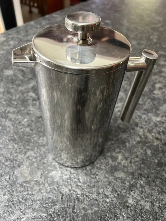 SterlingPro 32oz (4 Cups) Stainless Steel French Press